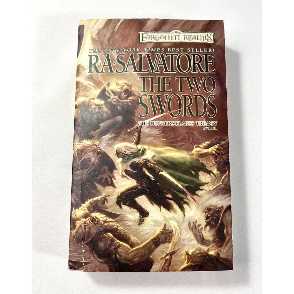 Forgotten Realms The Two Swords The Hunters Blades Trilogy by RA Salvatore